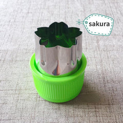 12pcs Stainless Steel Vegetable Cutter Set for Cookies Fruits Cakes Salads