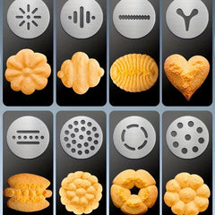 22pcs Cake Decorating Tool Set Cookie Press Butter Piping Gun Baking Molds