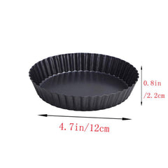 Heavy Duty Quiche Pan Removable Bottom Nonstick Baking Dish