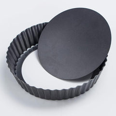Heavy Duty Quiche Pan Removable Bottom Nonstick Baking Dish