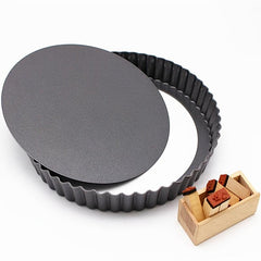 Heavy Duty Quiche Pan Removable Bottom Nonstick Baking Dish
