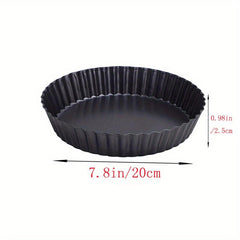 Heavy Duty Quiche Pan Removable Bottom Nonstick Baking Dish
