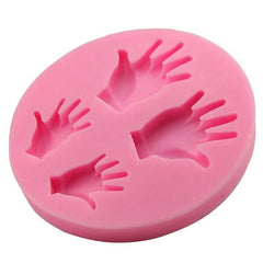 Baby Hands Chocolate Mold for DIY Cake Decorating and Baking