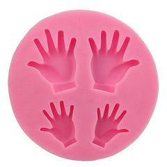 Baby Hands Chocolate Mold for DIY Cake Decorating and Baking
