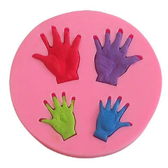 Baby Hands Chocolate Mold for DIY Cake Decorating and Baking