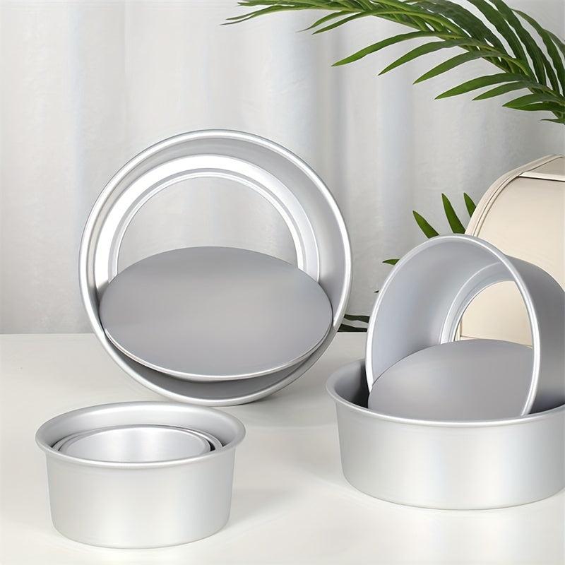 12 15 17 Cake Pan Loose Bottom Baking Mold Round Detachable Baking Pan