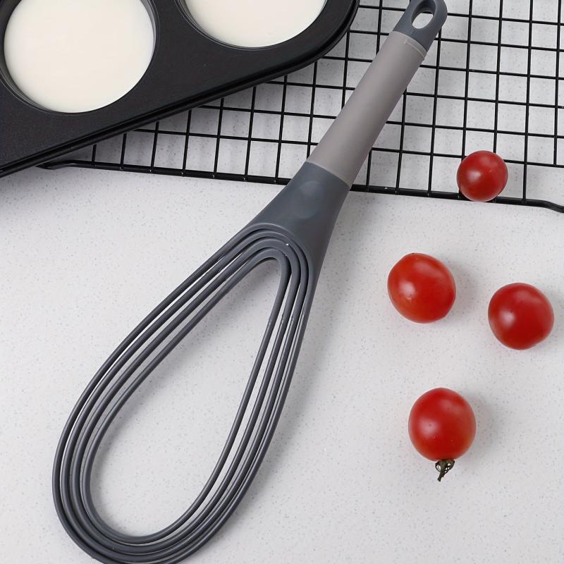 1pc Twist Whisk 2 In 1 Collapsible Balloon And Flat Whisk Kitchen Gadgets