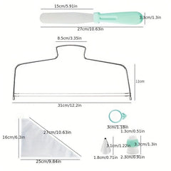 36pcs Baking Tools Set with Pipping Tips, Icing Spatulas, Cake Smoother