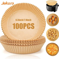 Air Fryer Paper Liners 16 0cm 20 07cm Non Stick Round Liner