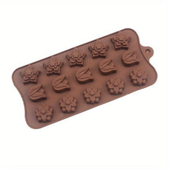 Flower Shape Silicone Chocolate Mold - Ideal for Weddings & Parties