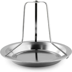 Stainless Steel Roast Chicken Pan for Grilling and BBQ