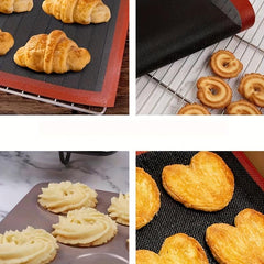 Silicone Baking Mat 39 88cmx29 Double Sided Reusable Non Stick Oven Liner Sheet