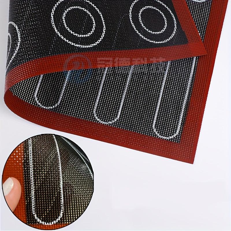 Silicone Baking Mat 39 88cmx29 Double Sided Reusable Non Stick Oven Liner Sheet