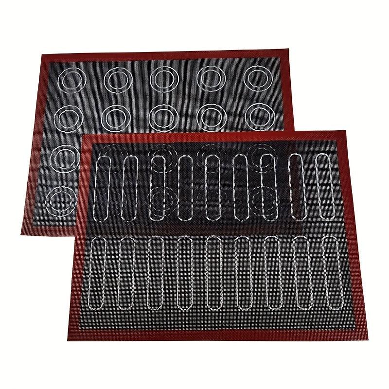 Silicone Baking Mat 39 88cmx29 Double Sided Reusable Non Stick Oven Liner Sheet