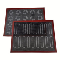 Silicone Baking Mat 39 88cmx29 Double Sided Reusable Non Stick Oven Liner Sheet