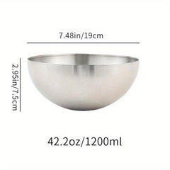 3pcs Stainless Steel Mixing Bowls Baking Kitchen Gadgets