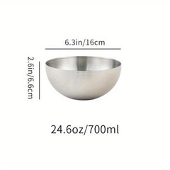 3pcs Stainless Steel Mixing Bowls Baking Kitchen Gadgets
