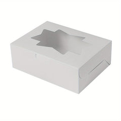 Cookie Boxes 20x15x6cm with Window for Dessert Chocolat
