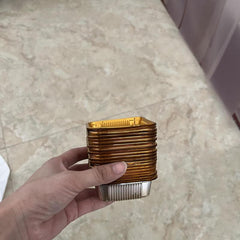 100pcs Moon Cake Boxes Plastic Mooncake Trays Cake Wrappers