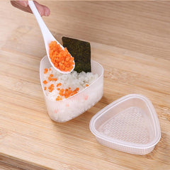 2pcs Onigiri Rice Ball Molds Japanese Sushi Makers For Bento Box