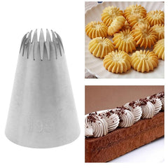 Professional Cake Decorating Kit with Medium Protein Flower Mouth Cookie Nozzles