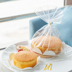 10pcs Chiffon Cake & Bread Loaf Packaging Bags, Ideal for Toast Cookies