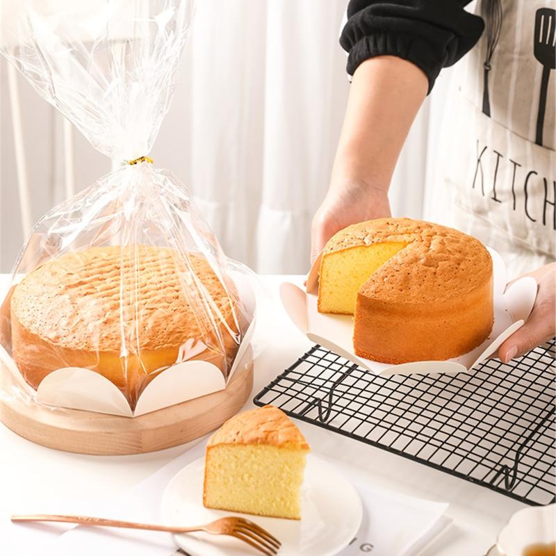 10pcs Chiffon Cake & Bread Loaf Packaging Bags, Ideal for Toast Cookies