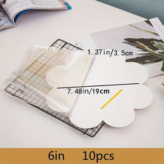 10pcs Chiffon Cake & Bread Loaf Packaging Bags, Ideal for Toast Cookies