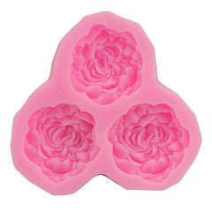 3D Flower Silicone Mold for DIY Jewelry Mirror Fondant Cake Chocolate