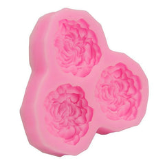 3D Flower Silicone Mold for DIY Jewelry Mirror Fondant Cake Chocolate