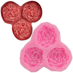 3D Flower Silicone Mold for DIY Jewelry Mirror Fondant Cake Chocolate