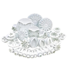 33pcs Cartoon Baking Tool Set for Fondant Cake Mold and Cookie Decoration