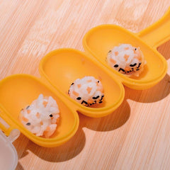 Japanese Onigiri Mold and Rice Paddle Set for Bento Box Decoration