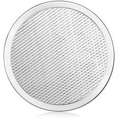 1pc Pizza Screen Aluminum Pan Non stick Net Round Pizza Mesh Baking Tray