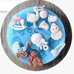 Baby Toys Candy Mold - DIY Cake Decorating Tool