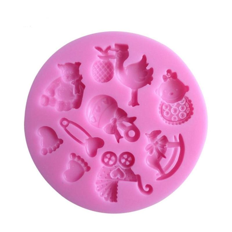 Baby Toys Candy Mold - DIY Cake Decorating Tool