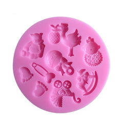 Baby Toys Candy Mold - DIY Cake Decorating Tool
