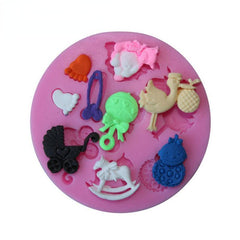 Baby Toys Candy Mold - DIY Cake Decorating Tool