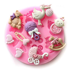 Baby Toys Candy Mold - DIY Cake Decorating Tool