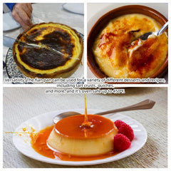 Stainless Steel Flan Mold 19.05cm 60oz Quesillera + Lid Fits Pressure Cooker