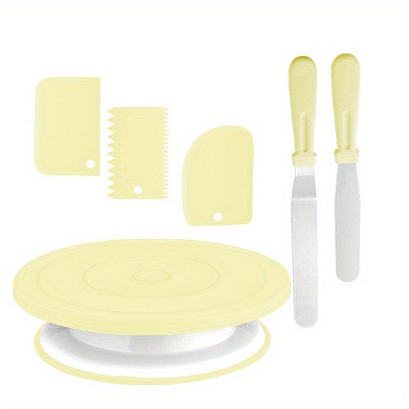 103pcs Baking Tools Set with Pipping Tips, Icing Spatulas, Couplers, Scrapers