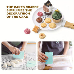 103pcs Baking Tools Set with Pipping Tips, Icing Spatulas, Couplers, Scrapers