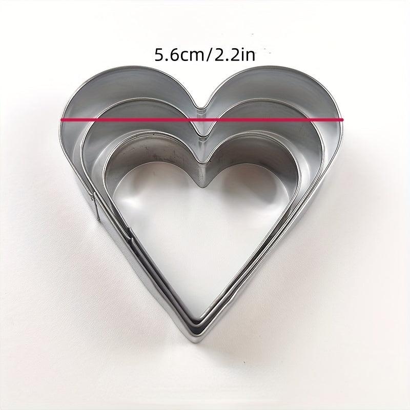 Geometric Cookie Cutters Set Stainless Steel Biscuit Molds Baking Tools