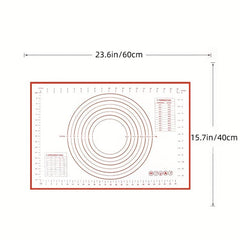 Non Slip Silicone Kneading Board and Pastry Mat for Baking