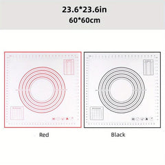 Non Slip Silicone Kneading Board and Pastry Mat for Baking