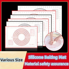 Non Slip Silicone Kneading Board and Pastry Mat for Baking