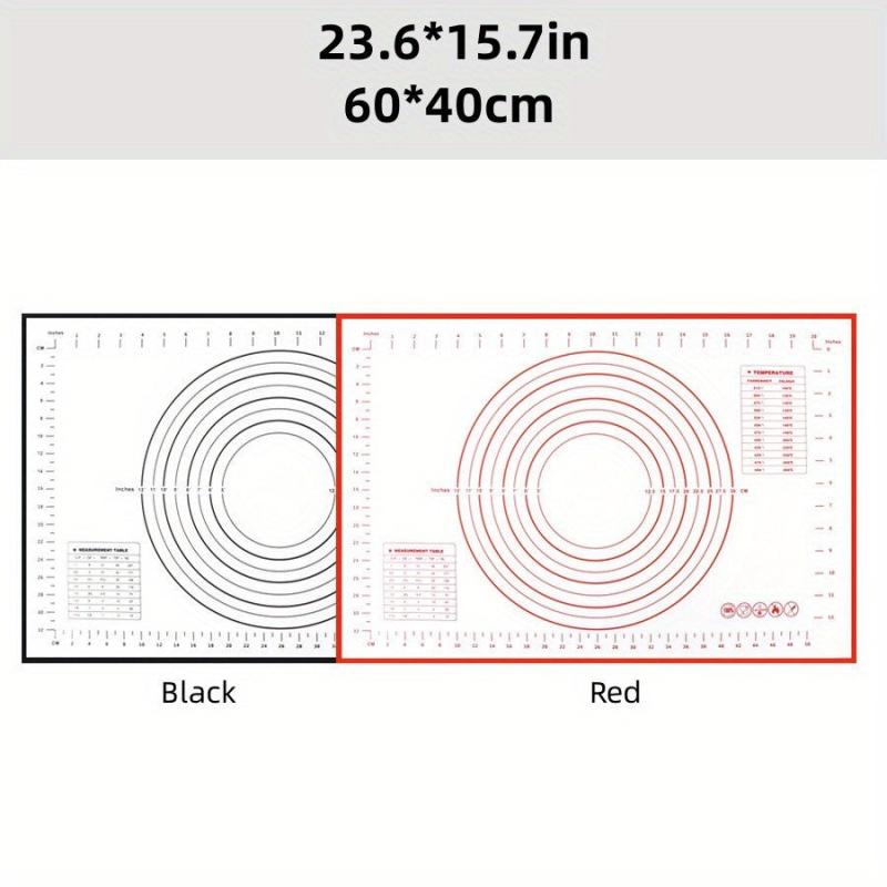 Non Slip Silicone Kneading Board and Pastry Mat for Baking
