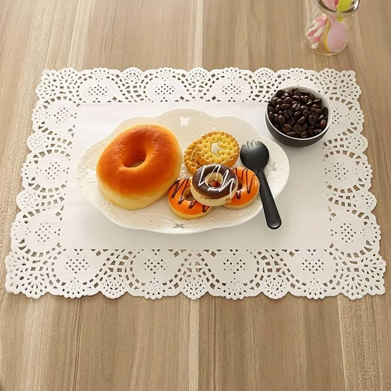 100pcs Lace Paper Doilies for Wedding Birthday