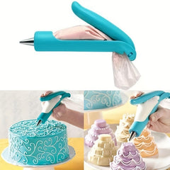 10pcs Cake Decorating Pen Tool Kit Icing Pipping Tips Pastry Bags Coupler Baking