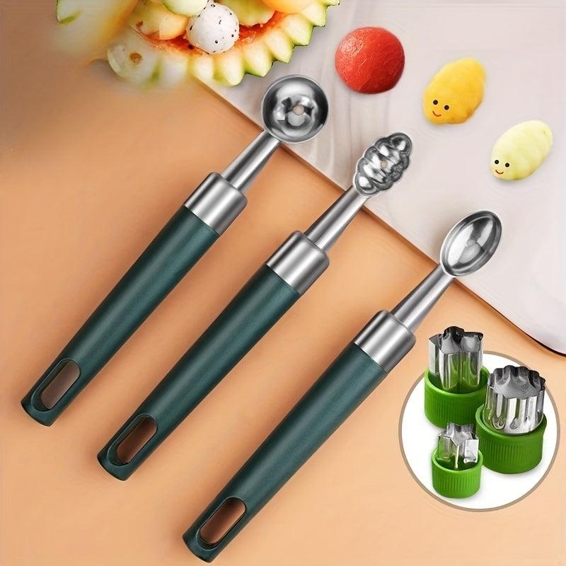 Household Fruit Ball Digging Tool Stainless Steel 304 Material